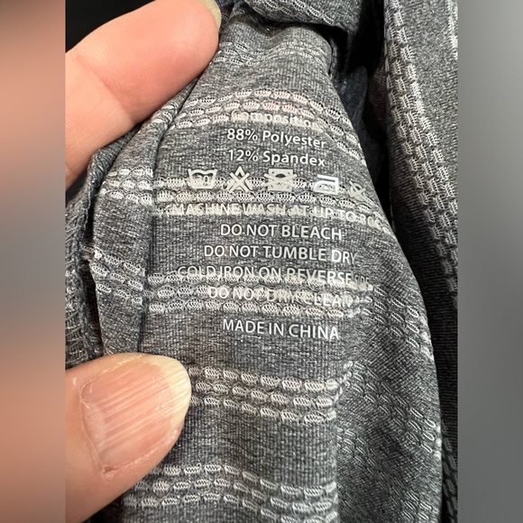 Zyia Gray Nimbus Split Back Tank (Sz Lg) - Picture 8 of 16